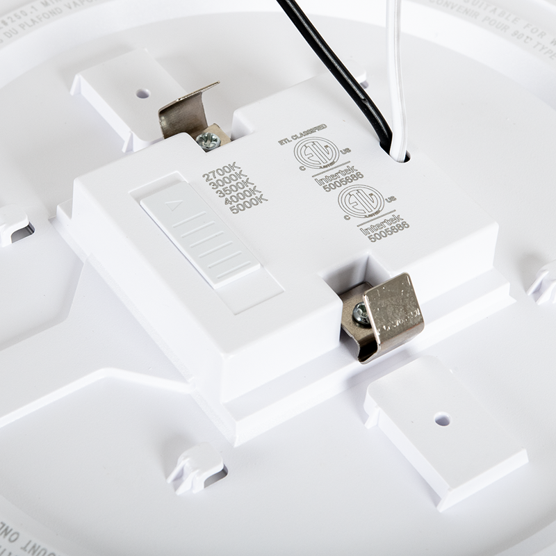 Energetic E5DL7-92750 7" 12W LED Commercial Downlight, 5CCT Selectable, 900 Lumens, 120V