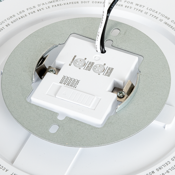 Energetic E5DL9-92750 9" 18W LED Commercial Downlight, 5CCT Selectable, 1300 Lumens, 120V