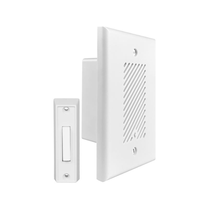 NICOR EDC1 Single-Gang Electronic Door Chime Kit with Lighted Button