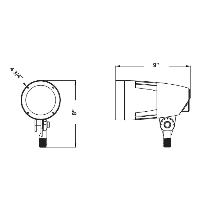 Proyector LED Westgate FLDX-LG X-Gen de 10 W, 20 W y 30 W, con temperatura de color (CCT)