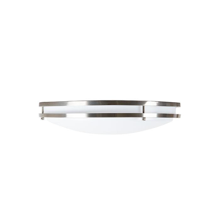 Energetic FMB16R 16" 18W/21W/24W LED Double-Ring Flush Mount, 5CCT & 3 Lumens Selectable, 120V