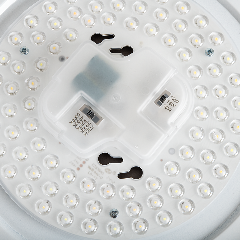 Energetic FMR11R12E92750 11" 12W/14W/16W LED Flush Mount, 5CCT & 3 Lumens Selectable, 120V