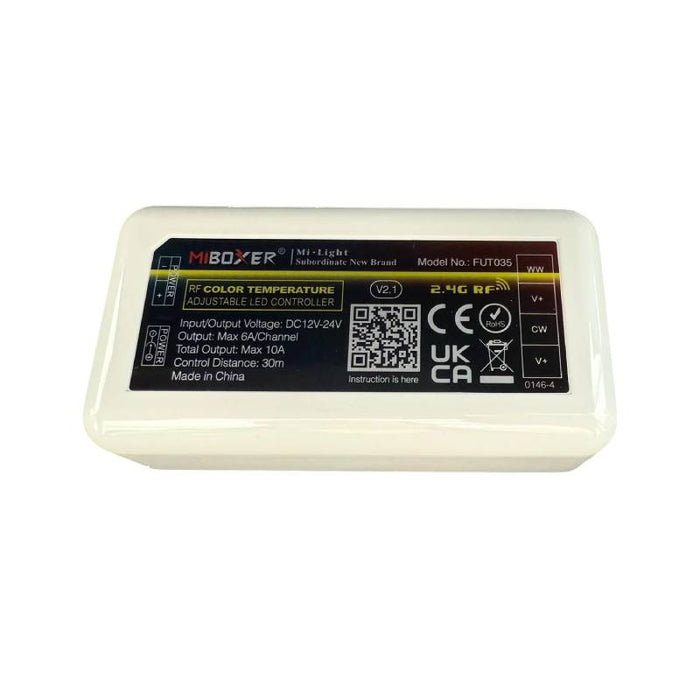 BrightNEX MiBoxer FUT035 2.4G RF Color Temperature LED Strip Controller