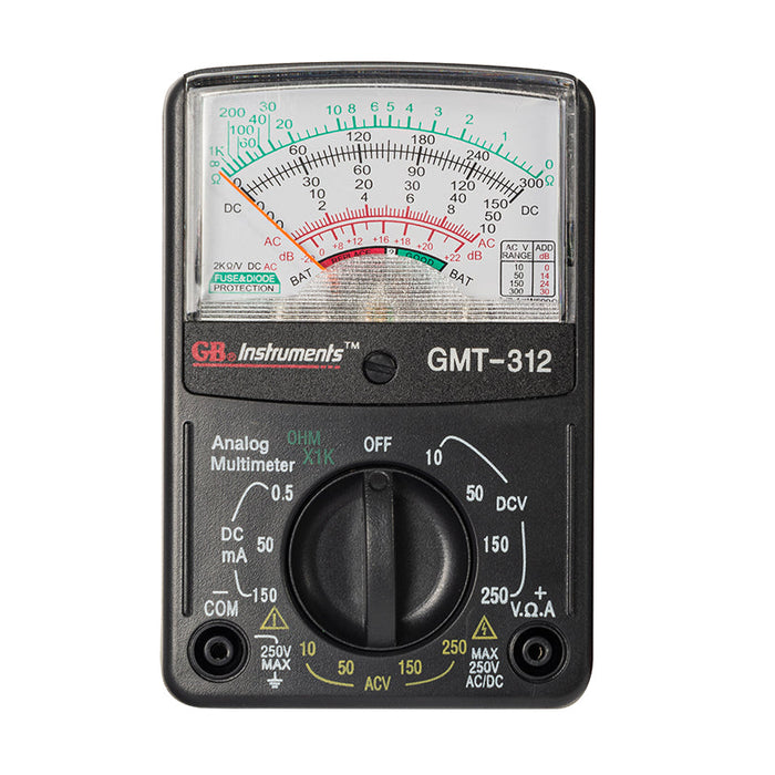 Multímetro analógico de 5 funciones Gardner Bender GMT-312