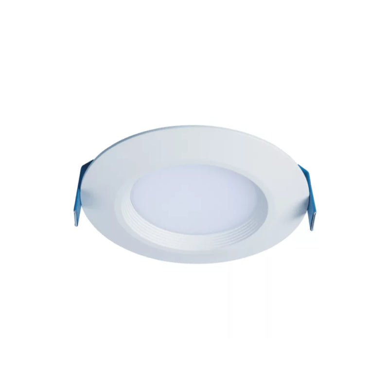 Halo HLBC4 - Downlight LED ultrafino de 4", con atenuación gradual, CCT y lúmenes seleccionables, instalación doble, atenuación cálida, cumple con las normas de California