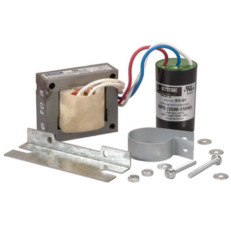 Keystone HPS-50R-1-KIT 50W High Pressure Sodium Ballast Kit, 120V