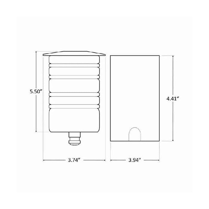 Foco empotrable LED Westgate IGL-7W de 12 V, 4000 K