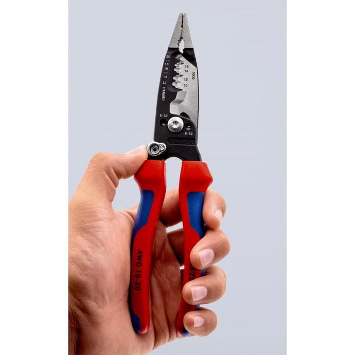 Alicates pelacables multifunción Knipex 13 72 8 estilo americano