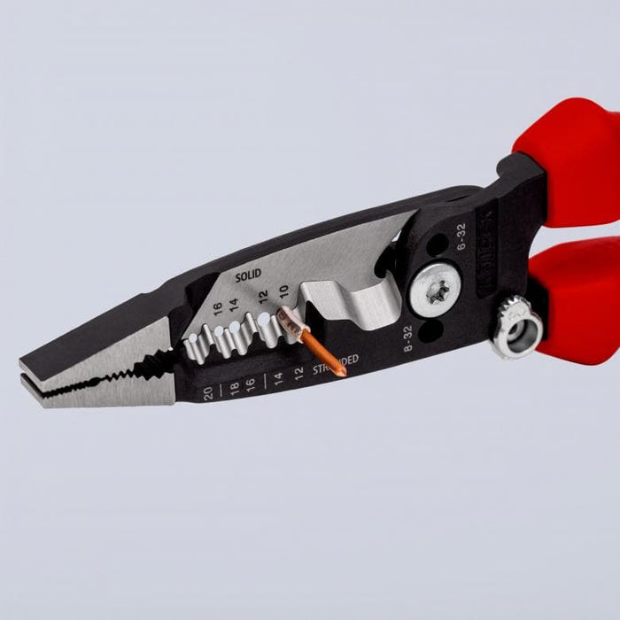Alicates pelacables multifunción Knipex 13 72 8 estilo americano