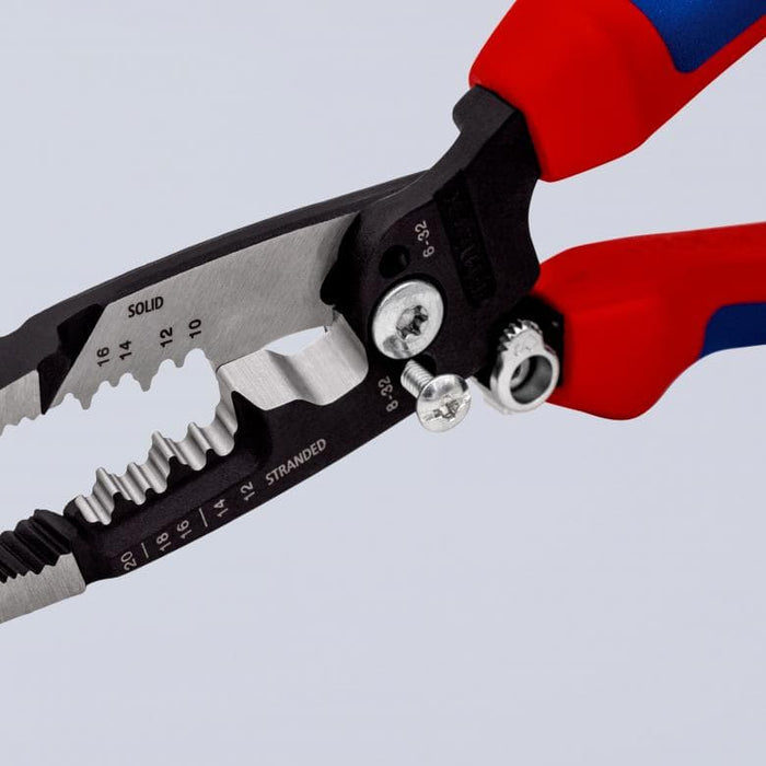 Alicates pelacables multifunción Knipex 13 72 8 estilo americano