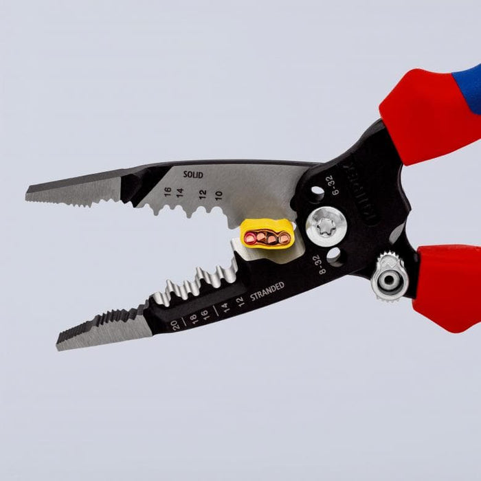 Alicates pelacables multifunción Knipex 13 72 8 estilo americano