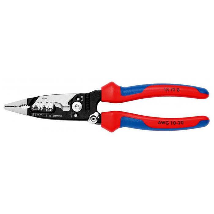 Alicates pelacables multifunción Knipex 13 72 8 estilo americano