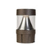 Keystone 14W/19W/24W LED Flat Bollard Head, Cone Reflector, 3CCT Selectable - Bronze