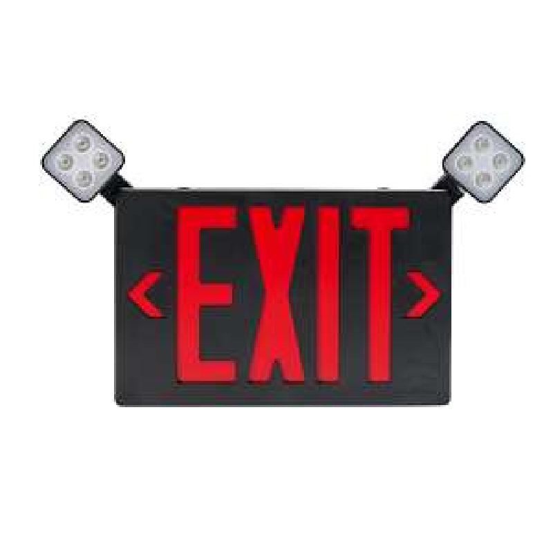 Keystone KT-EC-TP2 LED Exit Sign Combo with Backup Battery, Double Faces
