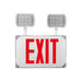 Keystone KT-EC-TP3-WH3RW-SD LED Exit Combo with Battery Backup, Single or Double Face, Surface Mount