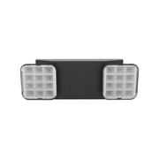 Keystone KT-EM-TP1-SU-RC Dual Head LED Emergency Light with Battery Backup, Surface Mount, Remote Capable, 120-277V - Black