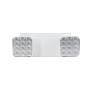 Keystone KT-EM-TP1 Dual Head LED Emergency Light with Battery Backup, Surface Mount, 120-277V - White