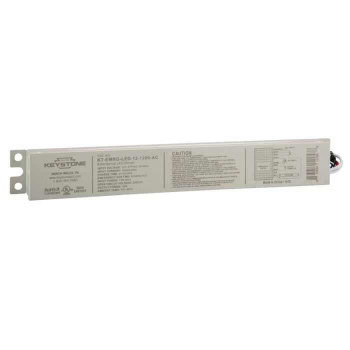 Keystone KT-EMRG 12W LED Emergency Back-Up Driver for LED Type B Lamps