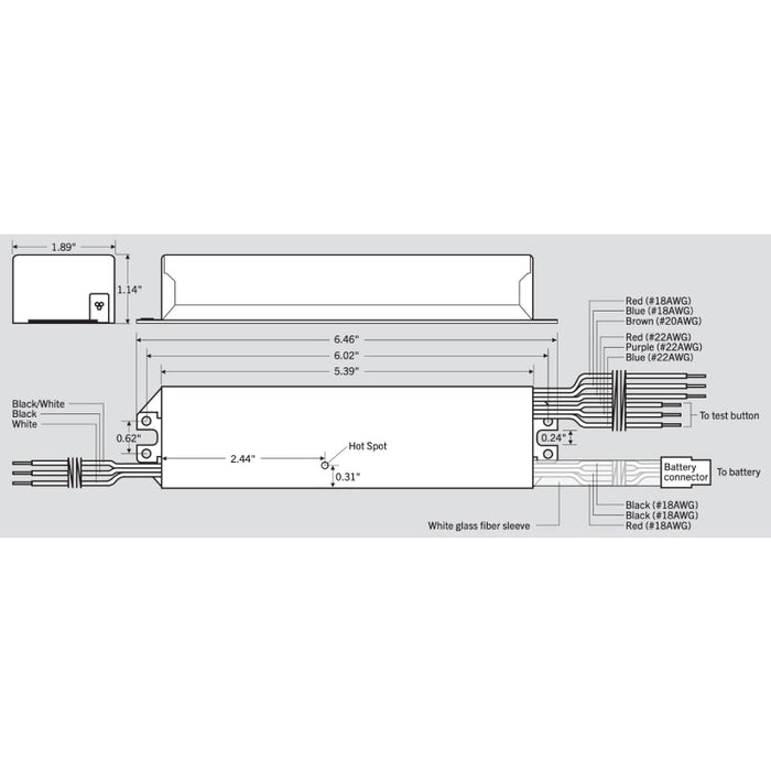 Keystone KT-EMRG 12W LED Emergency Backup Driver
