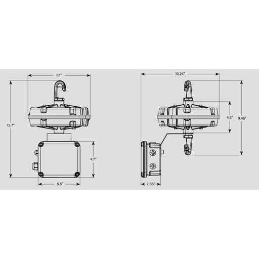 Keystone KT-EMRG 40W LED Emergency Back-Up for UFO Highbays
