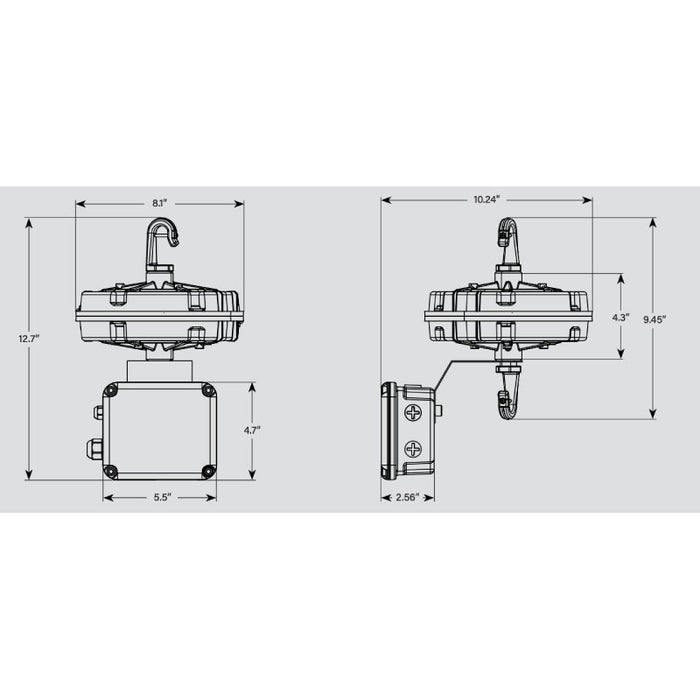 Keystone KT-EMRG 40W LED Emergency Back-Up for UFO Highbays