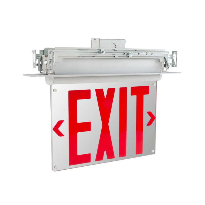 Keystone Sign Keystone KT-EX-ELNY1-WH3RL-RU LED Exit Sign with Emergency Battery Bac ...