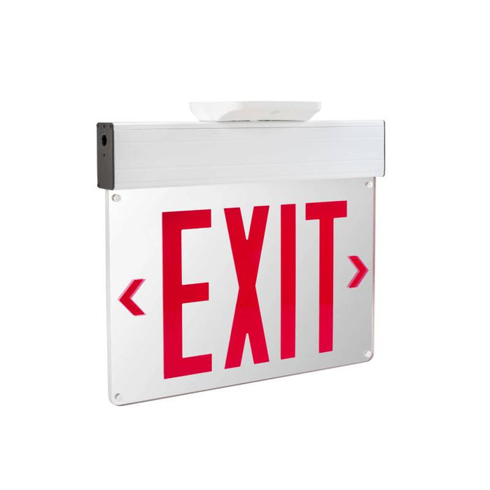 Keystone Sign Keystone KT-EX-ELNY2-WH3RL-SD LED Exit Sign with Battery Backup, Singl ...