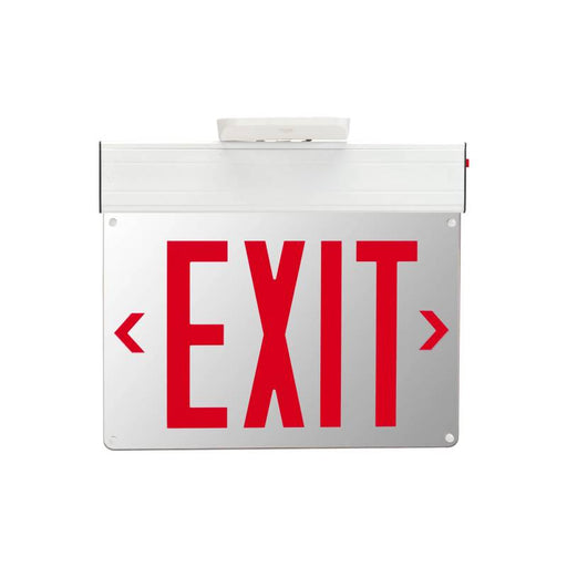 Keystone KT-EX-ELNY2-WH3RL-SD LED Exit Sign with Battery Backup, Single or Double Face, Surface Mount, NYC Compliant