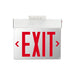 Keystone KT-EX-ELNY2-WH3RL-SD LED Exit Sign with Battery Backup, Single or Double Face, Surface Mount, NYC Compliant