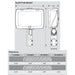 Keystone KT-FLED140PS 100W/140W LED Flood Light, 3CCT Selectable