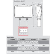 Keystone KT-FLED140PS 100W/140W LED Flood Light, 3CCT Selectable