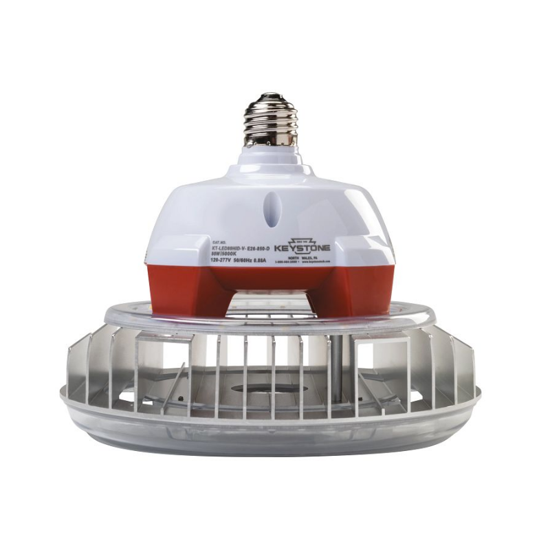 Keystone KT-LED80HID 80W LED HID Replacement Lamp, E26 Base, 120-277V ...