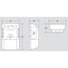 Keystone KT-WPLED20-S1 20W Small Non-Cutoff LED Wall Pack, 120-277V