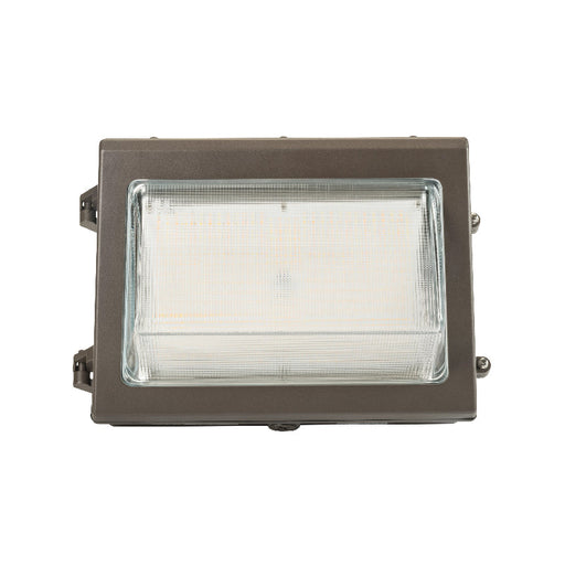 Keystone KT-WPLED55-M1 55W Traditional LED Wall Pack, 3CCT Selectable - Bronze