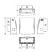 Keystone KT-WPLED35PS-S3-8CSB-VDIM 15W/25W/35W LED Adjustable Wall Pack, 3CCT & Wattage Selectable, 120-277V, TAA Complaint