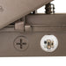 Keystone KT-WPLED75PS-M3-8CSB-VDIM 45W/60W/75W LED Adjustable Wall Pack, 3CCT & Wattage Selectable, 120-277V, TAA