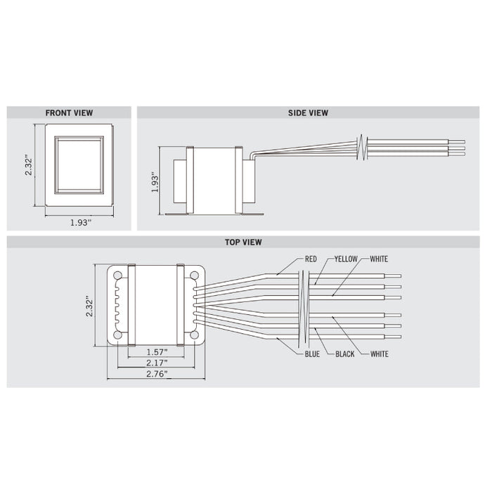 Keystone KTAT 480V Step Down Auto Transformer, 150W, Open Core