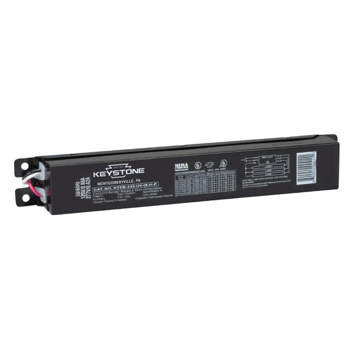 Balasto electrónico Keystone KTEB-332-UV-IS-NP-DP