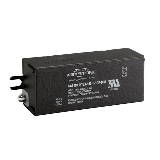 Keystone KTET 150W Low Voltage Step Down Halogen Electronic Transformer