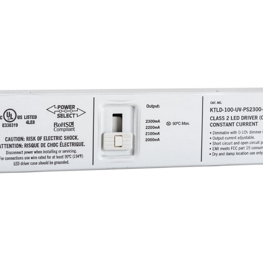Keystone KTLD-100-UV-PS2300 100W Power Select Constant Current LED Driver