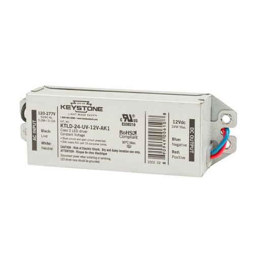 Keystone KTLD-24-UV-12V 24W Constant Voltage LED Driver