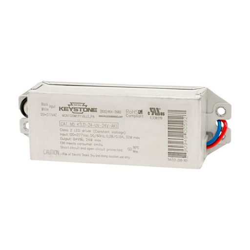 Keystone KTLD-24-UV-24V 24W Constant Voltage LED Driver