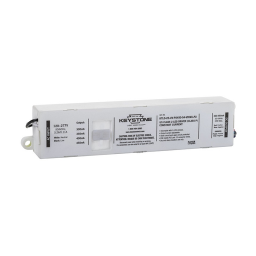 Keystone KTLD-25-UV-PS450 25W Power Select Constant Current LED Driver