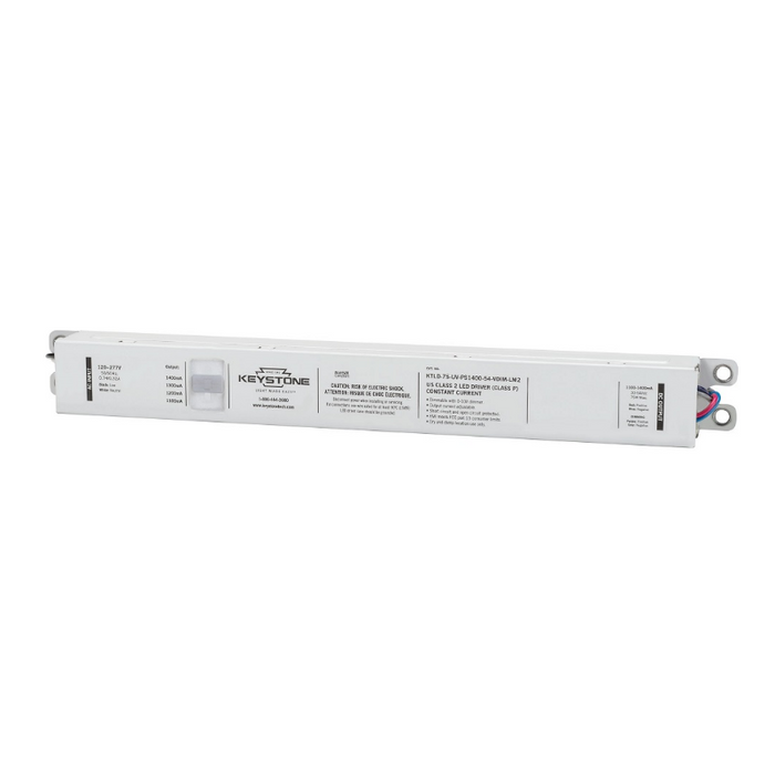 Keystone KTLD-75-UV-PS1700 75W Power Select Constant Current LED Driver