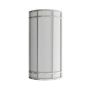Westgate LDSC-18-MCTP-DD 18" Outdoor/Indoor LED Decorative Wall Sconce, Power & CCT Selectable - Silver