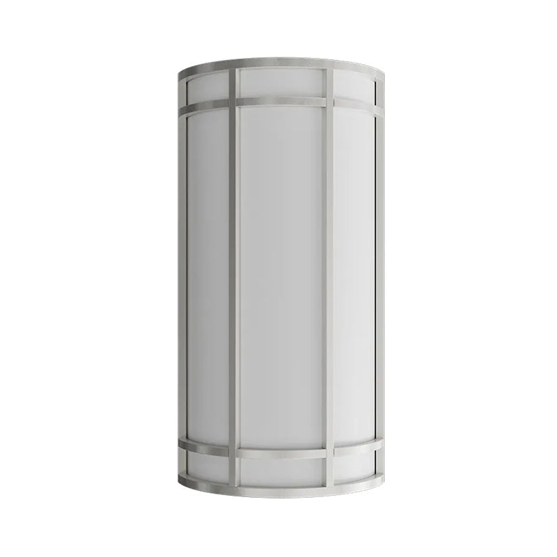 Westgate LDSC-18-MCTP-DD 18" Outdoor/Indoor LED Decorative Wall Sconce, Power & CCT Selectable - Silver