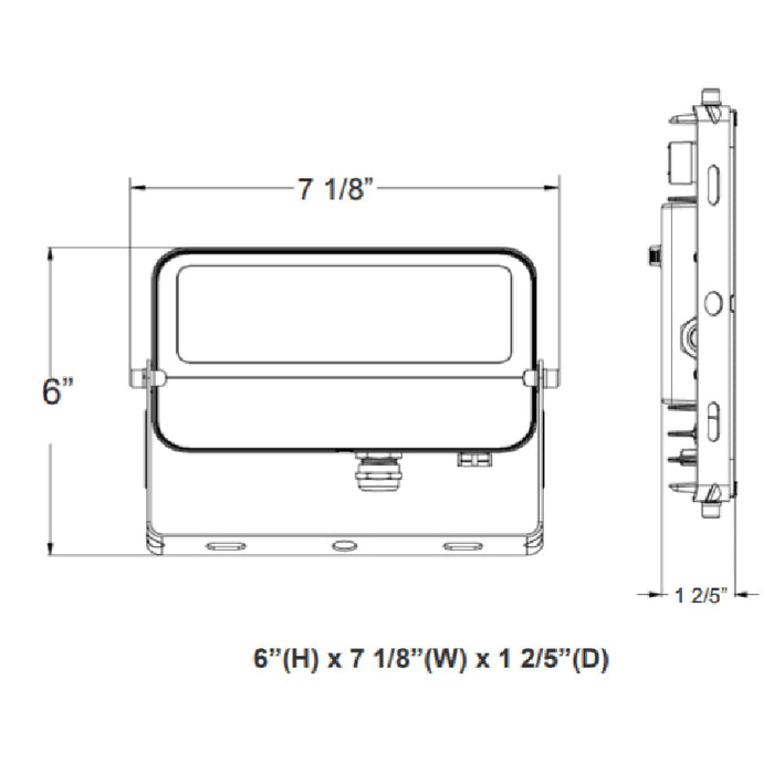 Foco LED Westgate LFE de 15 W con soporte en U, CCT