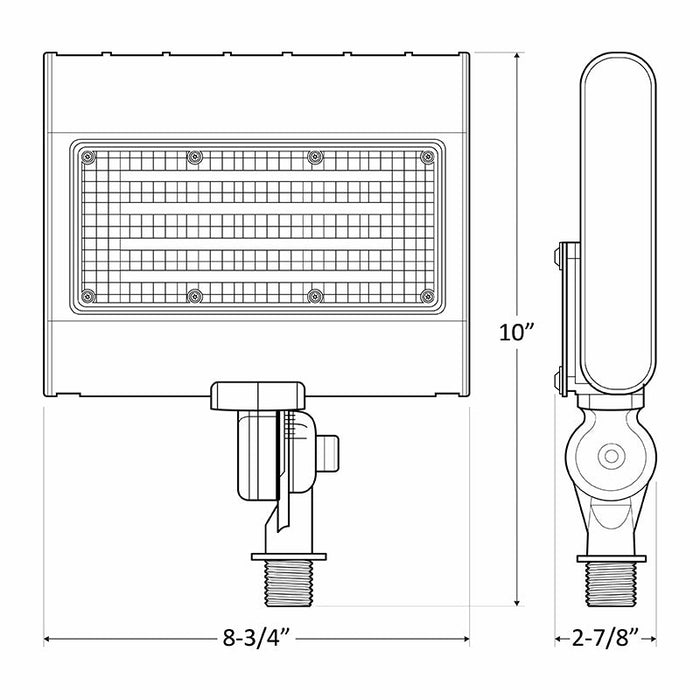Foco LED Westgate LFX-SM de 10 W, 15 W, 20 W y 30 W con brazo articulado y CCT