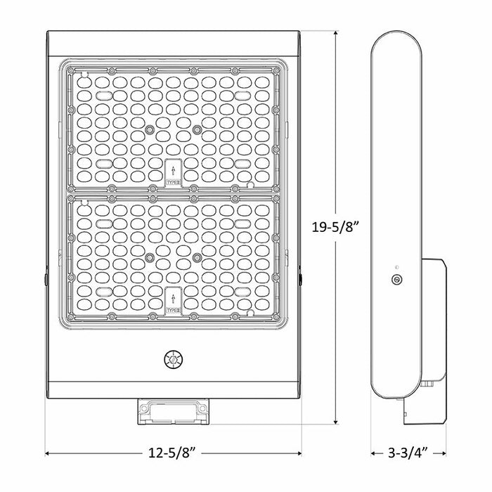 Foco LED Westgate LFX de 150 W, 200 W, 240 W y 300 W, 5000 K