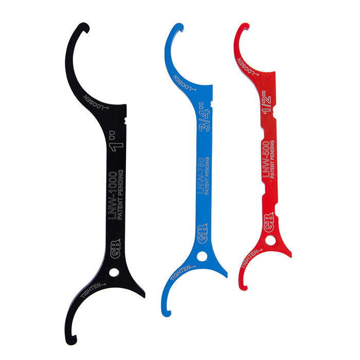 Kit de llave de contratuerca de 3 piezas Gardner Bender LNW-3PC